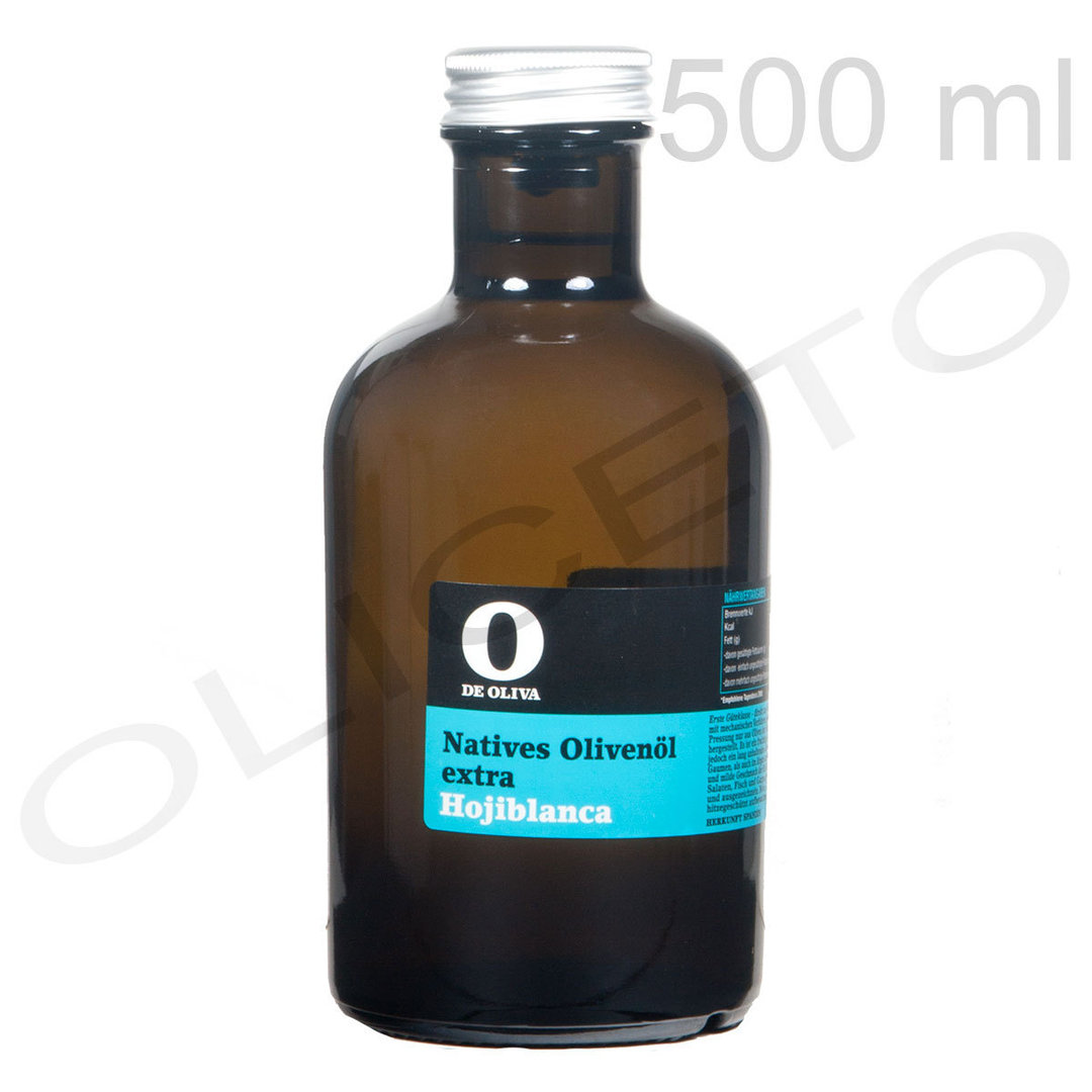 Hojiblanca 500 ml Olivenöl Monocultivo - O de Oliva - Extra Virgin Olive Oil