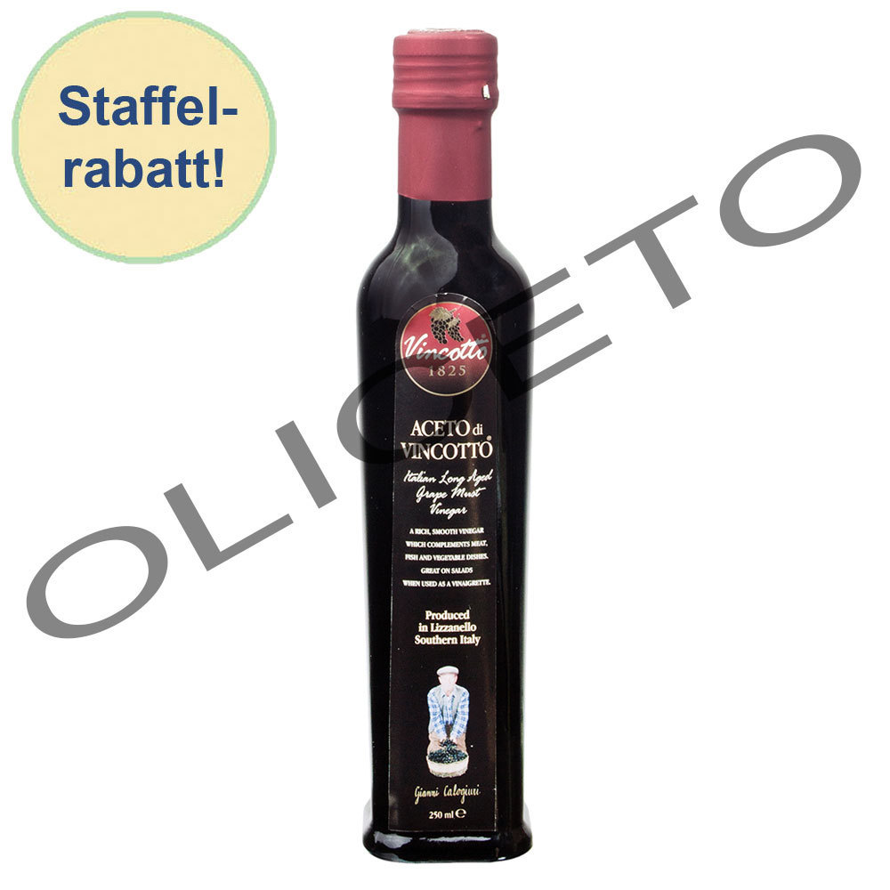 Aceto di Vincotto 3 Jahre gereifter Balsamessig 250 ml - Calogiuri