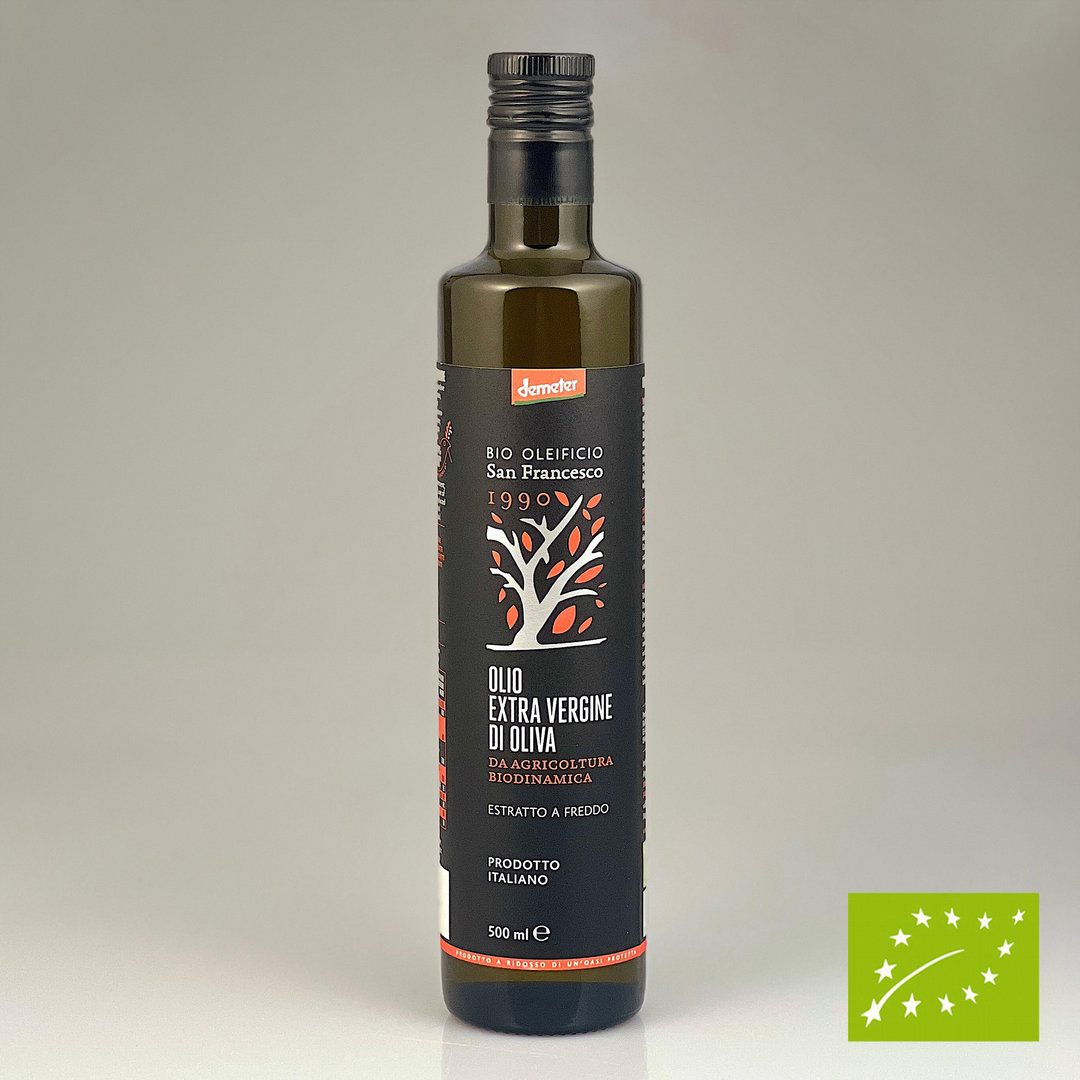 Bio Olivenöl Demeter nativ Extra 500 ml - Mediterranea Foods