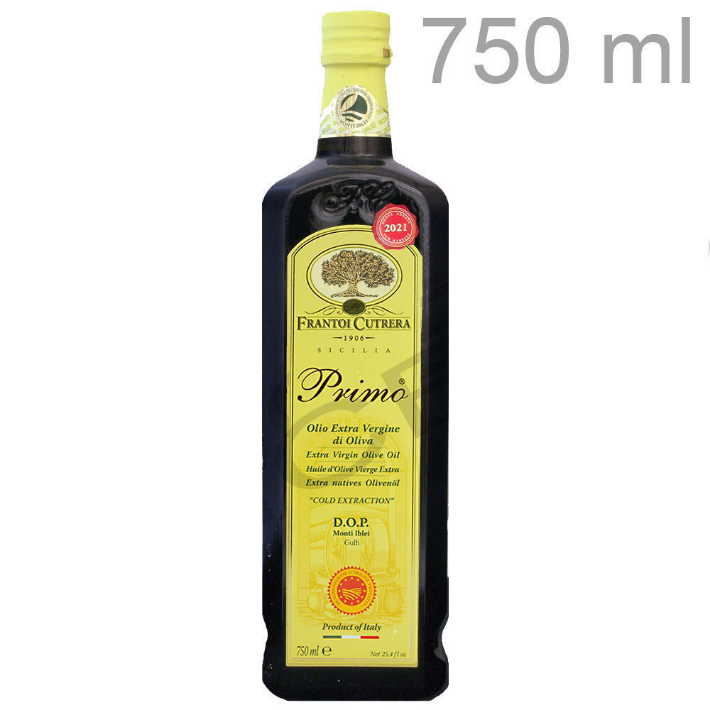 Cutrera Primo DOP Monti Iblei 21/22 750 ml Olivenöl Tonda Iblea - Frantoi Cutrera