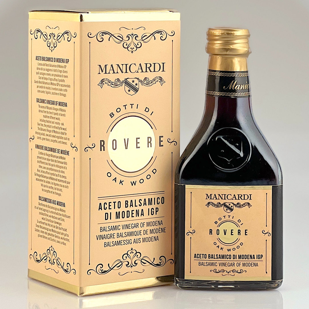 5 Jahre Rovere Eichenholz 250 ml Aceto Balsamico di Modena IGP - Acetaia Manicardi