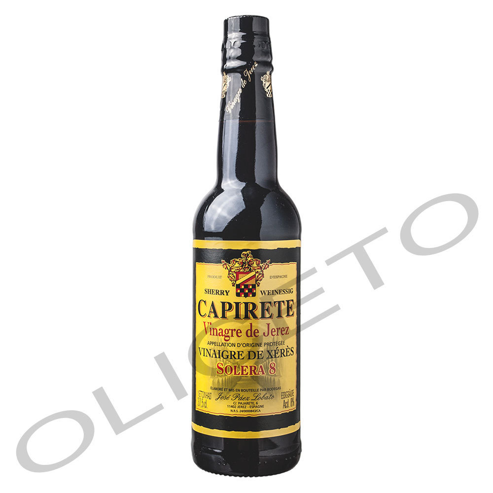 Sherryessig Vinagre de Jerez 375 ml Capirete Solera 8 Eichenfass DO-Produkt - Lobato
