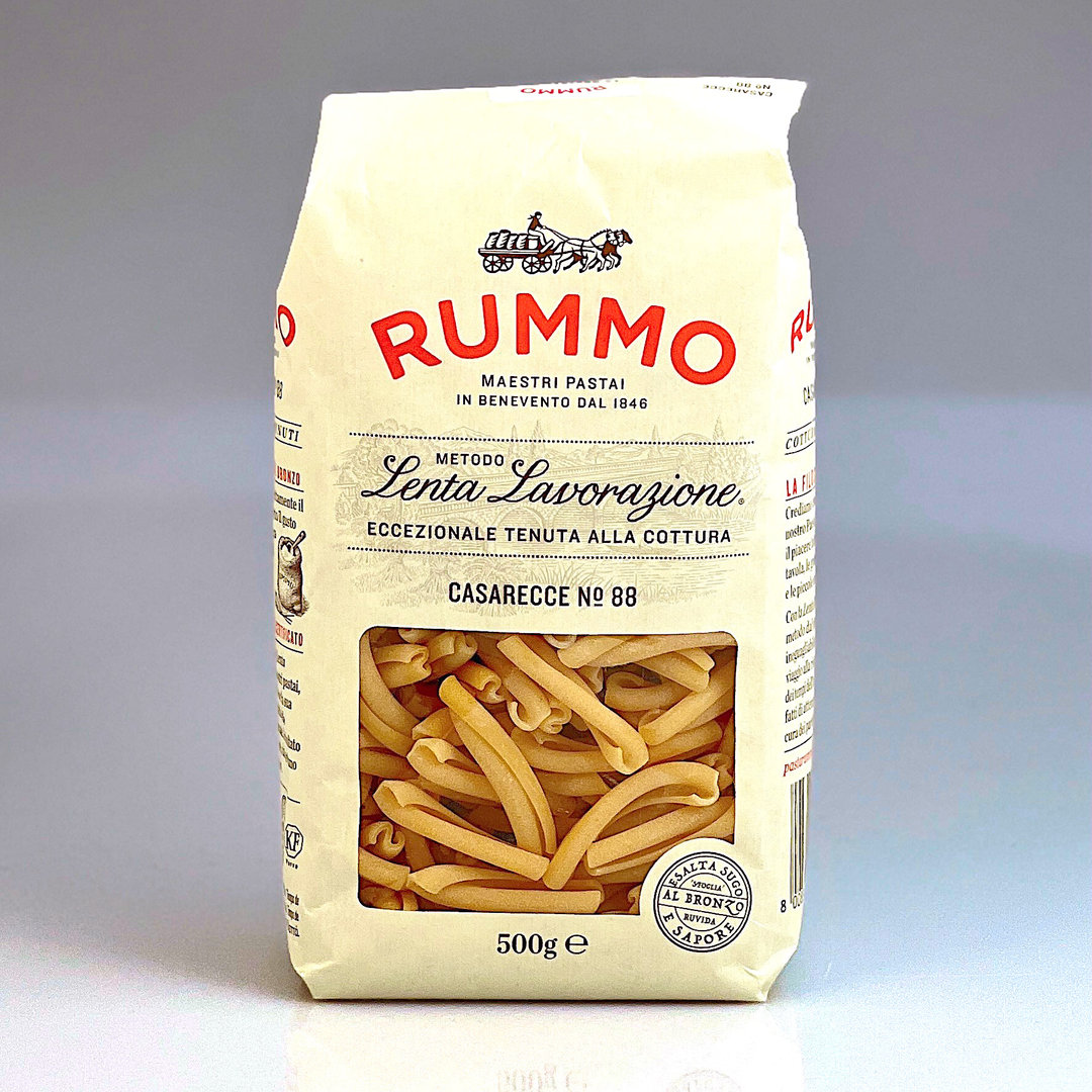Casarecce Nr. 88 Nudeln aus Hartweizengrieß 500 g Packung - Pasta Rummo