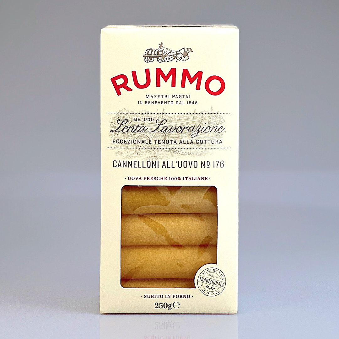 Cannelloni all'Uovo Nr. 176 Eiernudeln aus Hartweizengrieß 250 g Packung - Pasta Rummo
