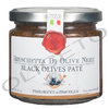 Bruschetta - Paté di Olive nere - schwarze Olivencreme 190 g - Cutrera
