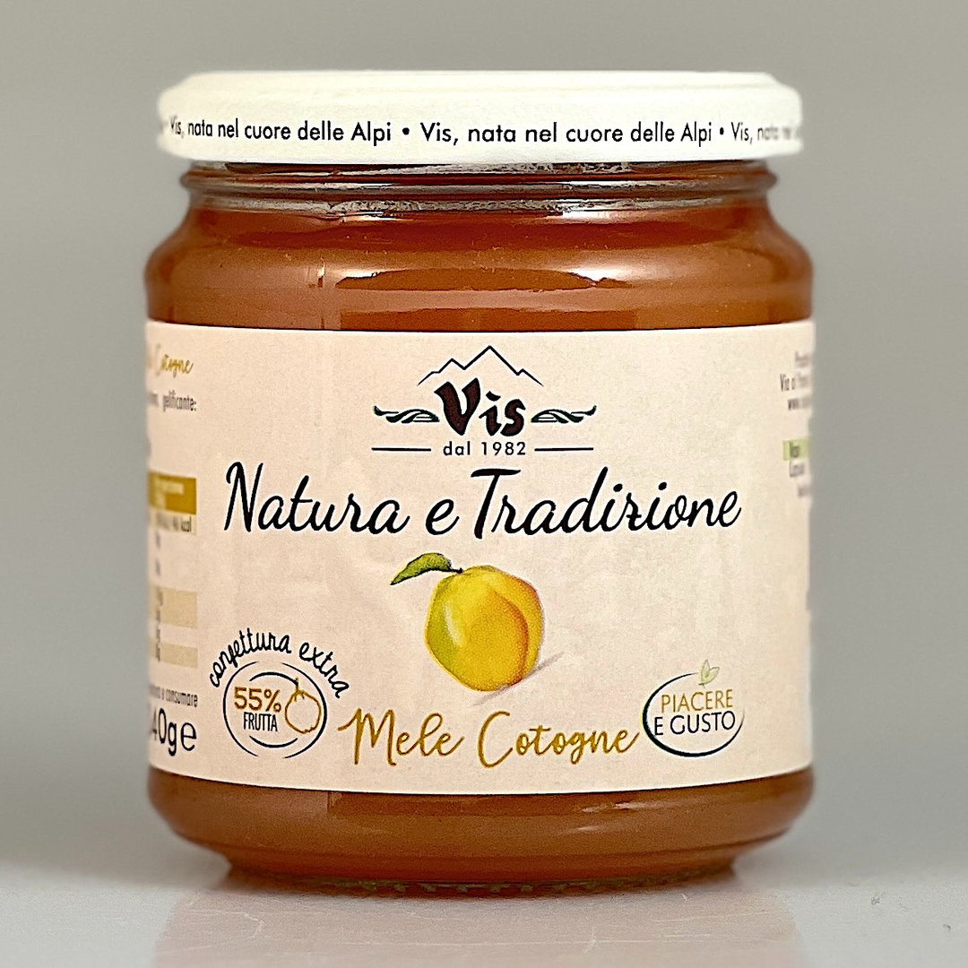 Mele cotogne - Fruchtaufstrich Apfelquitten 340 g - Vis Italien: Confettura Extra