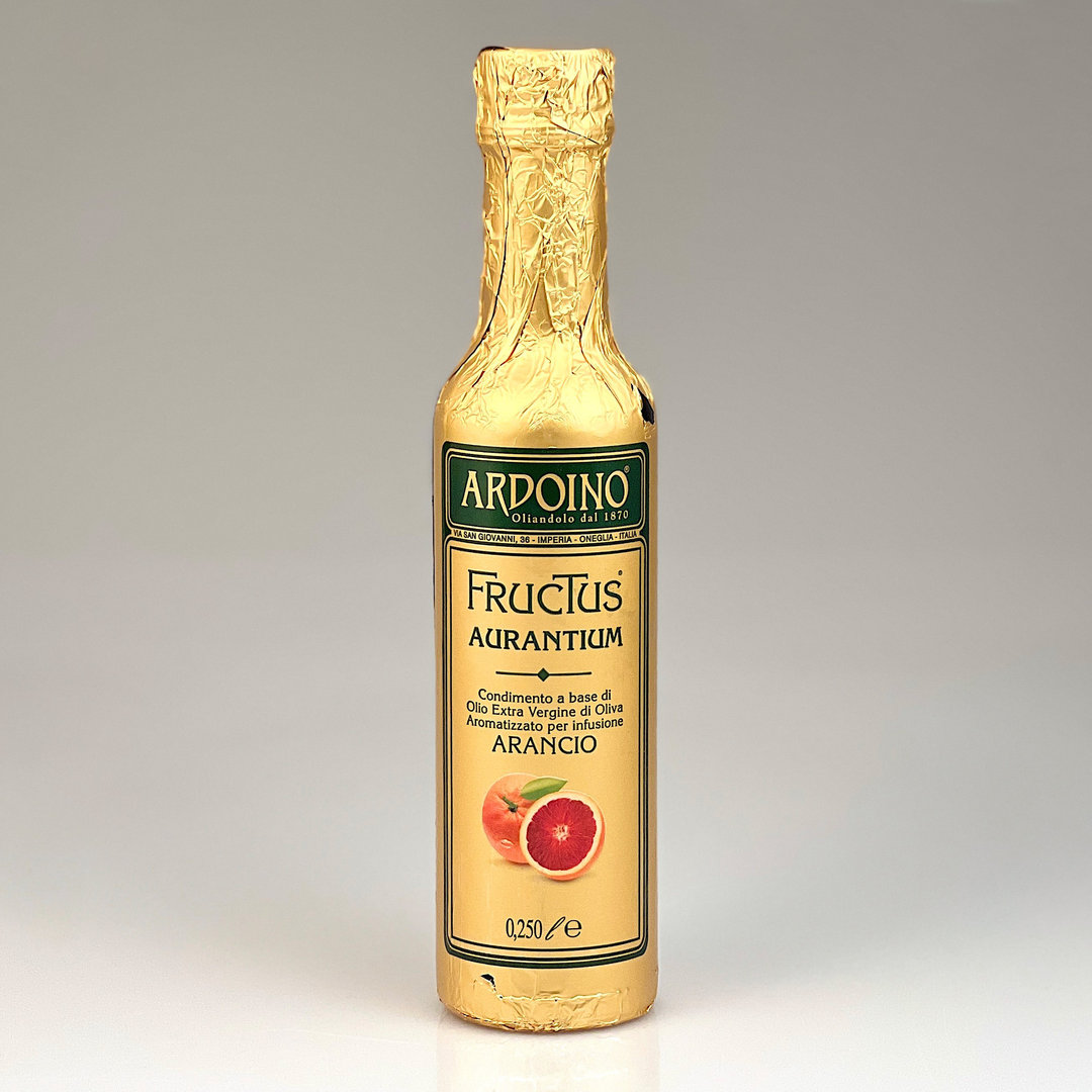 AURANTIUM FRUCTUS italienisches Olivenöl nativ Extra und Blutorangen 250 ml  - Ardoino, Isnardi
