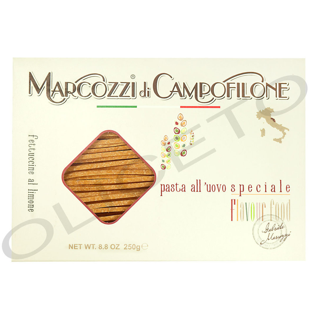 Fettuccine di Campofilone Bandnudeln mit Zitrone und Ei 250 g Packung - Marcozzi