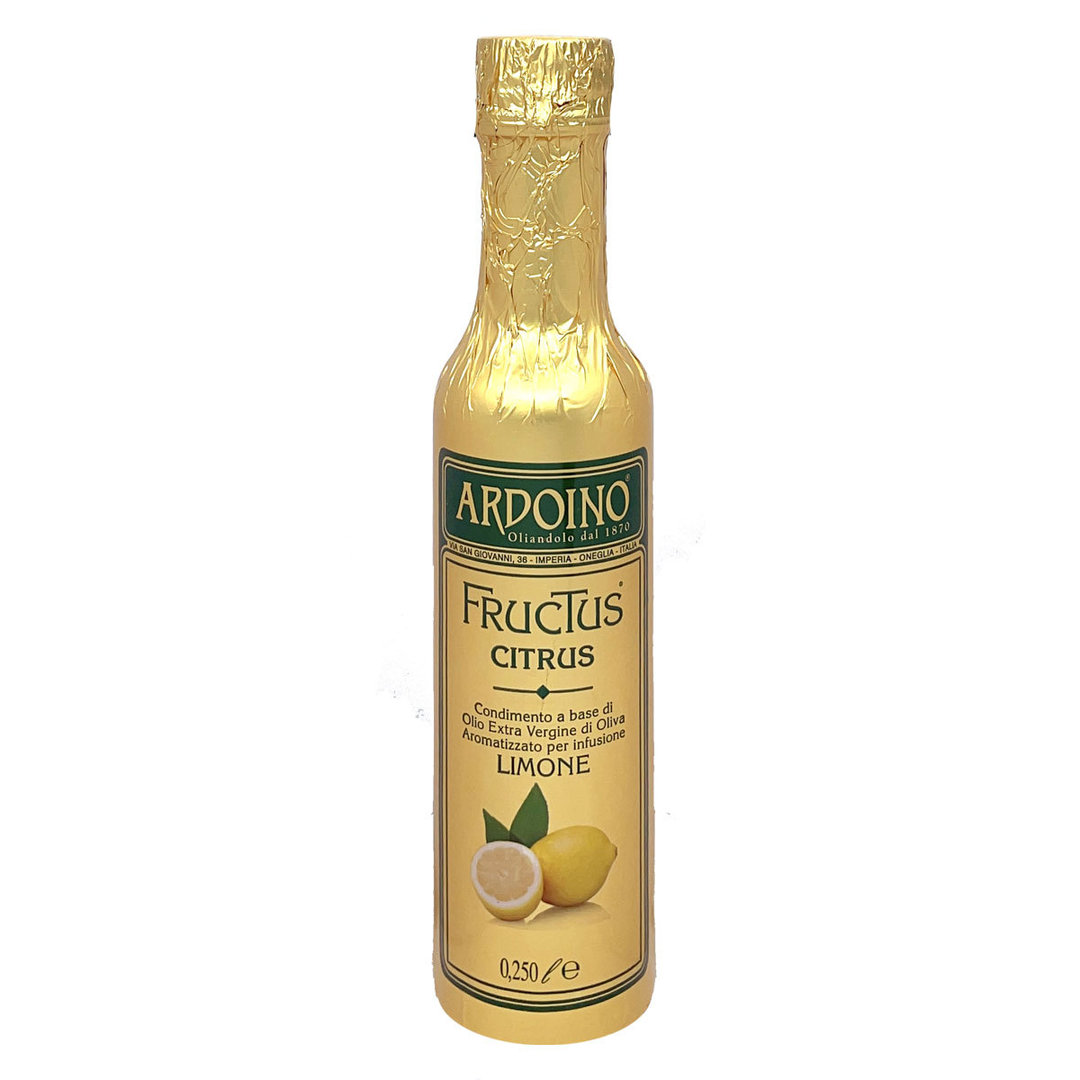FRUCTUS CITRUS italienisches Olivenöl nativ Extra und Zitrone 250 ml - Ardoino, Isnardi