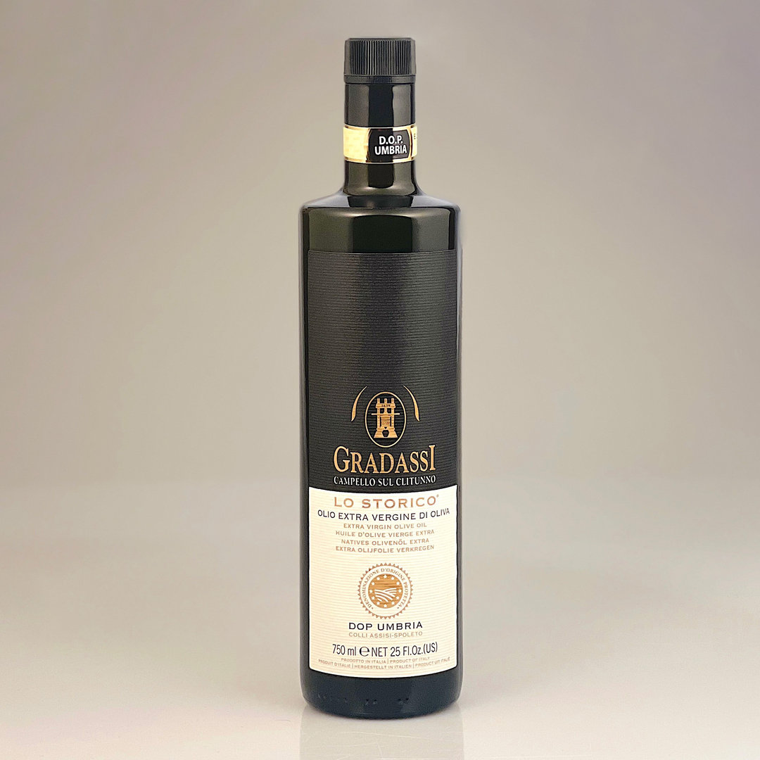 LO STORICO Olivenöl nativ Extra DOP Umbria 750 ml - Gradassi