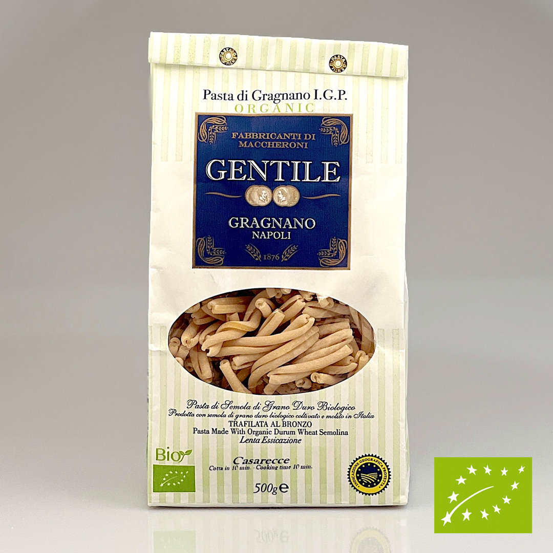 Bio Casarecce Pasta di Gragnano IGP 500 g - Gentile