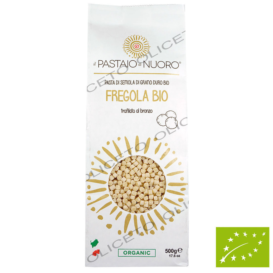 Bio Fregola aus Hartweizen 500 g Packung - Artinpasta