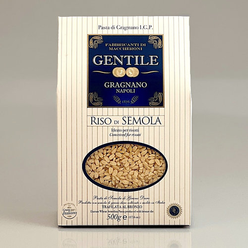 Riso di Semola Reiskörner aus Hartweizen Pasta di Gragnano IGP 500 g - Gentile
