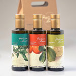 Geschenkset Peña Luna: drei aromatisierte Olivenöle nativ Extra 3 x 250 ml - Segura & Gómez