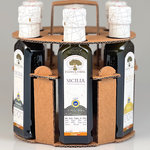 Monocultivar: Verkostungsset von 6 reinsortigen, sizilianischen Olivenölen 6 x 100 ml - Cutrera